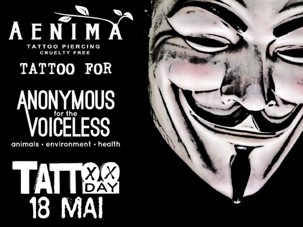Tattoos For Anonymous For The Voiceless